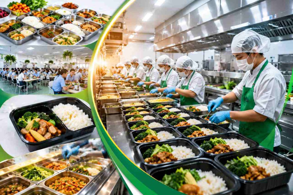 Các Mô Hình Suất Ăn Công Nghiệp Phổ Biến Tại Đồng Nai