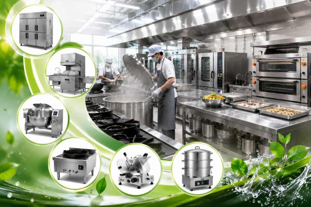 Các Thiết Bị Quan Trọng Trong Bếp Ăn Công Nghiệp