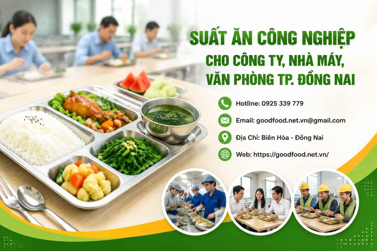 Suất Ăn Công Nghiệp Cho Công Ty, Nhà Máy, Văn Phòng TP. Đồng Nai