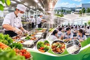 Setup Bếp Ăn Nấu Tại Chỗ Tại Khu Công Nghiệp Bình Dương